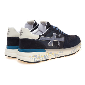 Sneaker Premiata Mick in camoscio e tessuto - 3