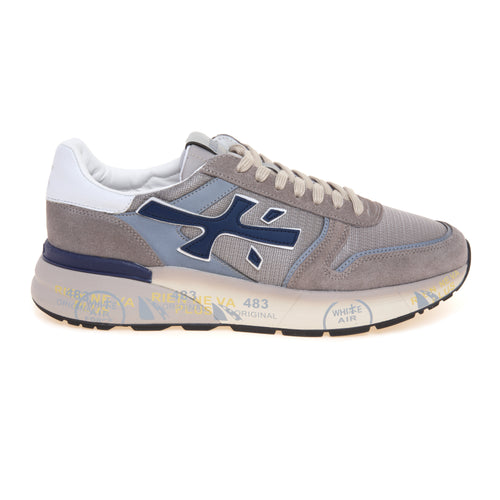 Sneaker Premiata Mick in camoscio e tessuto