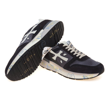 Sneaker Premiata Mick in camoscio e tessuto - 4