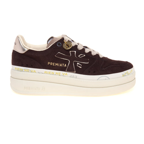 Sneaker Premiata Micol in camoscio - 1