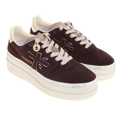 Sneaker Premiata Micol in camoscio - 2
