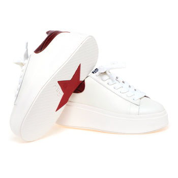 Sneaker ASH in pelle con maxi platform e talloncino in cocco - 4