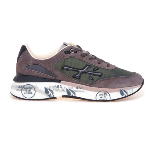 Sneaker Premiata Moe Run in camoscio e tessuto - 1