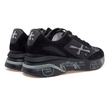 Sneaker Premiata Moe Run in camoscio e tessuto - 3