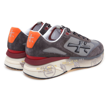 Sneaker Premiata Moe Run in camoscio e tessuto - 3