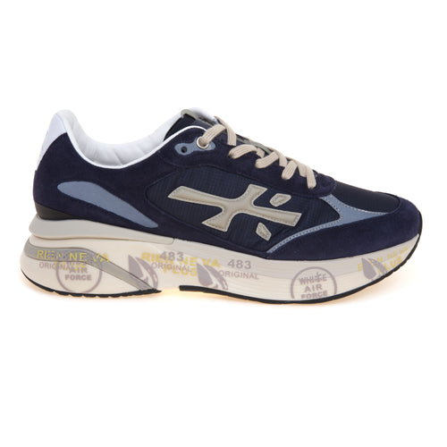 Sneaker Premiata MOERUN in camoscio e tessuto tecnico