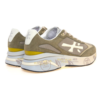 Sneaker Premiata MOERUN in in camoscio e tessuto tecnico - 3