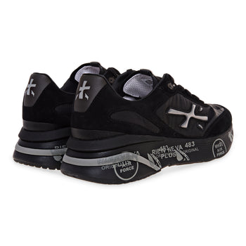 Sneaker Premiata Moerun in camoscio e tessuto - 3