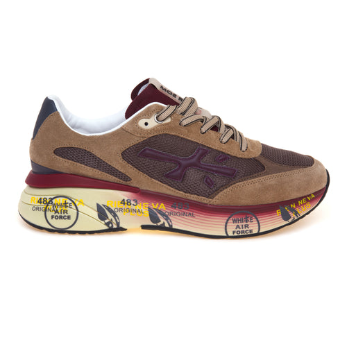 Sneaker Premiata Moerun in camoscio e tessuto - 1