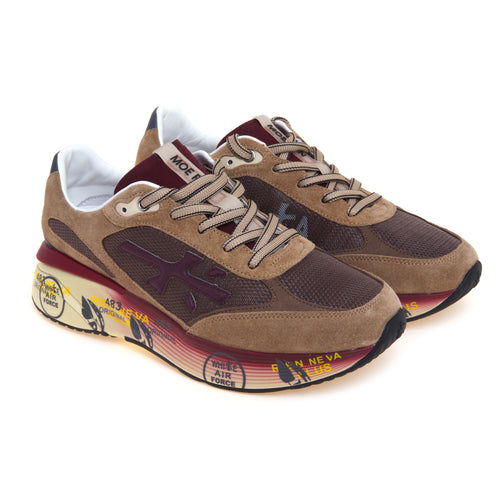 Sneaker Premiata Moerun in camoscio e tessuto - 2