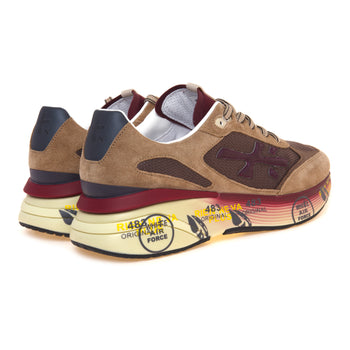 Sneaker Premiata Moerun in camoscio e tessuto - 3