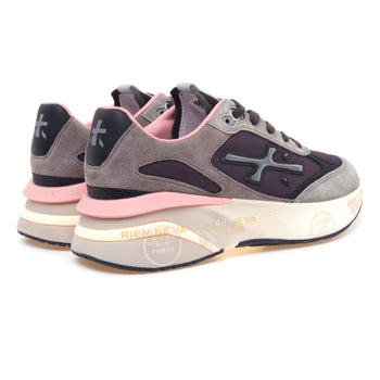 Sneaker Premiata Moe Run in camoscio e tessuto - 3