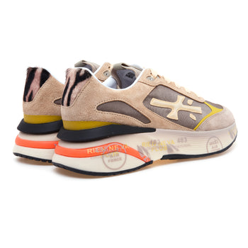 Sneaker Premiata Moe Run in camoscio e tessuto - 3