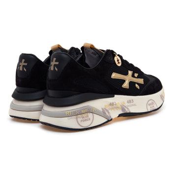 Sneaker Premiata Moe Run in camoscio e tessuto - 3