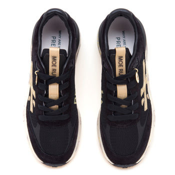 Sneaker Premiata Moe Run in camoscio e tessuto - 5