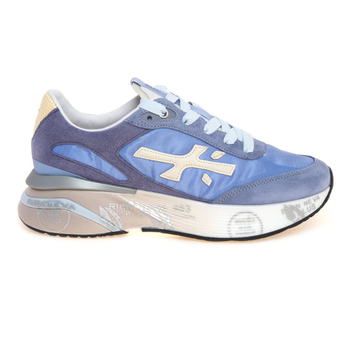 Sneaker MOERUN in camoscio e tessuto tecnico