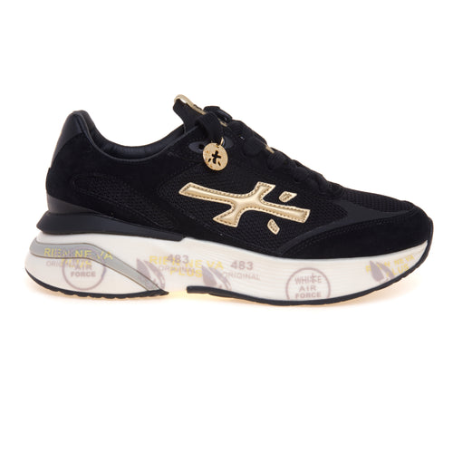 Sneaker Premiata Moerund in camoscio e tessuto - 1