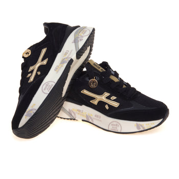 Sneaker Premiata Moerund in camoscio e tessuto - 4