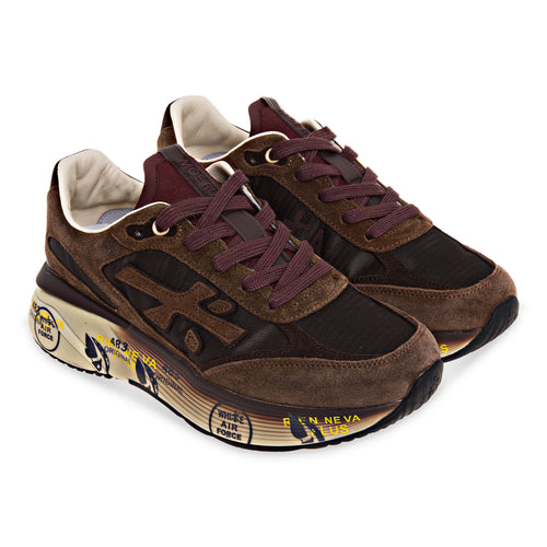 Sneaker Premiata Moerund in camoscio e tessuto - 2