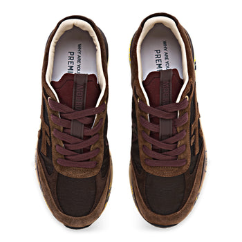Sneaker Premiata Moerund in camoscio e tessuto - 5