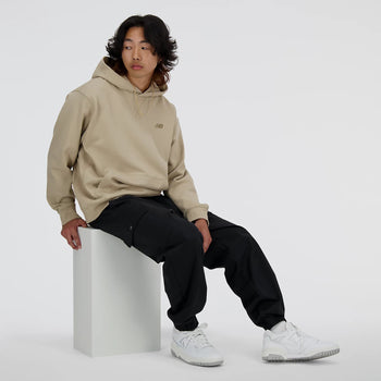 Pantalone cargo New Balance in twill elasticizzato di cotone e nylon - 3