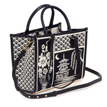 Borsa My Best Bag in tessuto jacquad con fantasia Willow - misura piccola - 4