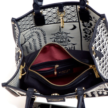Borsa My Best Bag in tessuto jacquad con fantasia Willow - misura piccola - 5