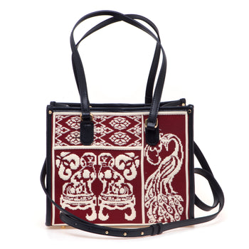 Borsa My Best Bag in tessuto jacquad con fantasia Willow - misura piccola - 3