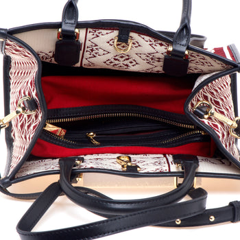 Borsa My Best Bag in tessuto jacquad con fantasia Willow - misura piccola - 4