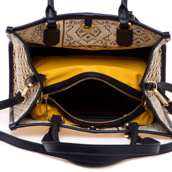 Borsa My Best Bag in tessuto jacquad con fantasia Willow - misura piccola - 4