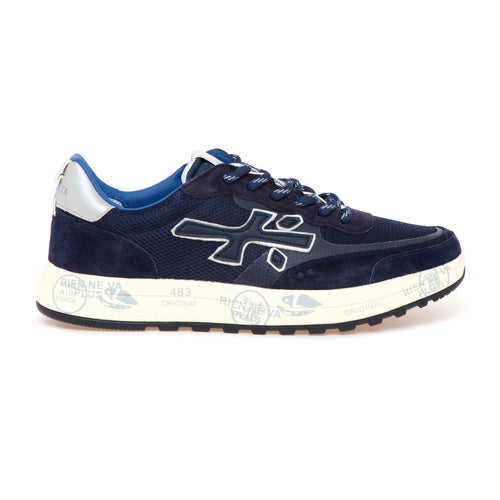 Sneaker Premiata Nous in camoscio e tessuto