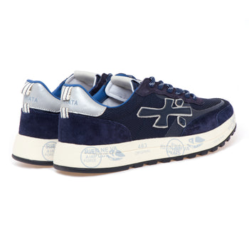 Sneaker Premiata Nous in camoscio e tessuto - 3