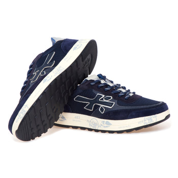 Sneaker Premiata Nous in camoscio e tessuto - 4