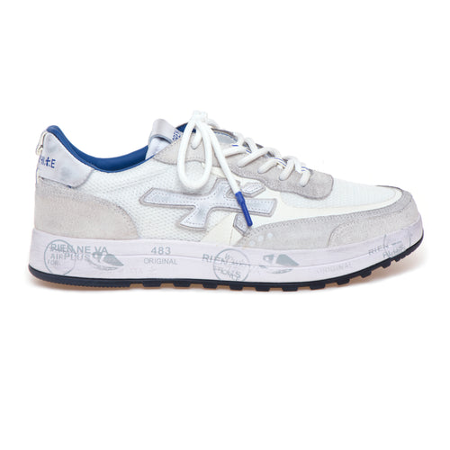 Sneaker Premiata Nous in camoscio e tessuto
