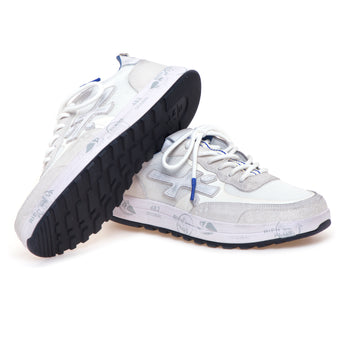 Sneaker Premiata Nous in camoscio e tessuto - 4