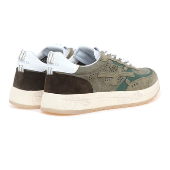 Sneaker Premiata Nous in camoscio e tessuto - 3