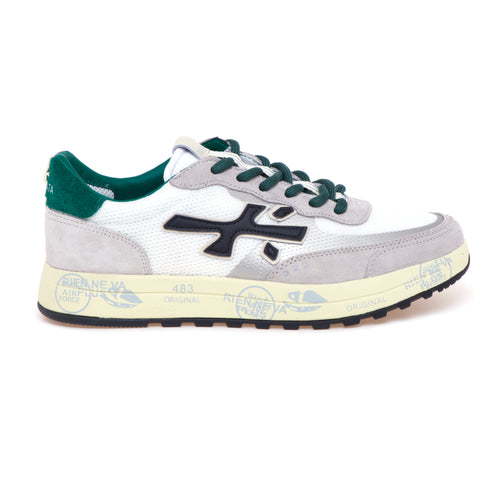 Sneaker Premiata Nous in camoscio e tessuto