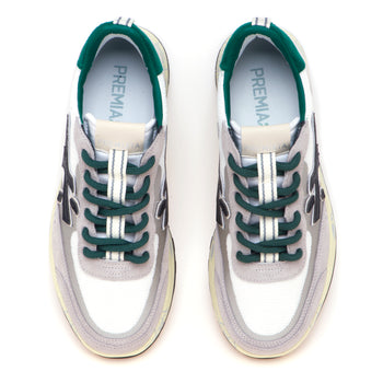 Sneaker Premiata Nous in camoscio e tessuto - 5