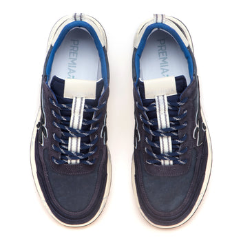 Sneaker Premiata Nous in camoscio e tessuto - 5