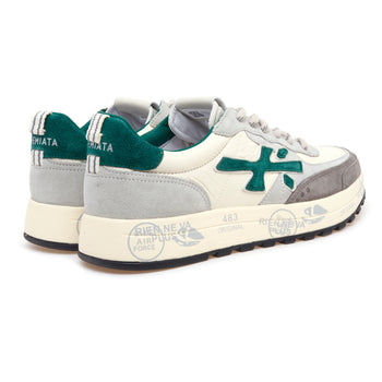 Sneaker Premiata Nous pelle martellata e camoscio - 3