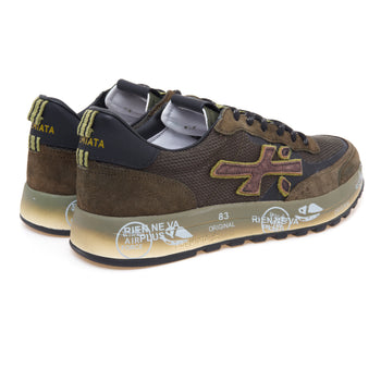 Sneaker Premiata Nous in camoscio e tessuto - 3