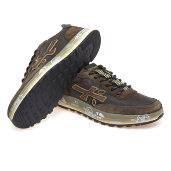 Sneaker Premiata Nous in camoscio e tessuto - 4