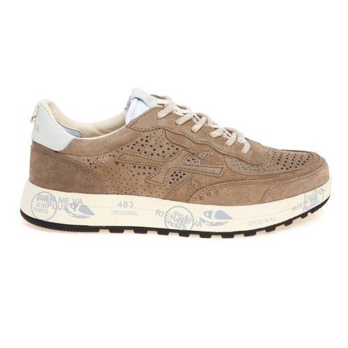 Sneaker Premiata Nous in camoscio forato