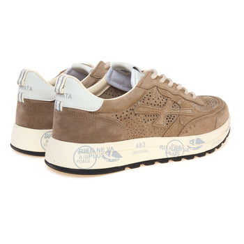 Sneaker Premiata Nous in camoscio forato - 3