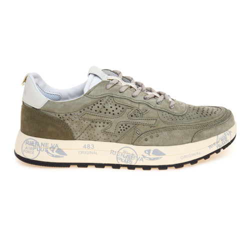 Sneaker Premiata Nous in camoscio forato