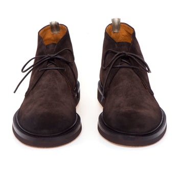 Desert boot Officine Creative "Dude Flexi" in camoscio con suola in lattice - 5