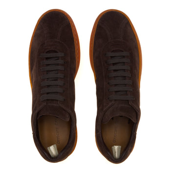 Sneaker Officine Creative Halo in camoscio con suola in lattice naturale - 5
