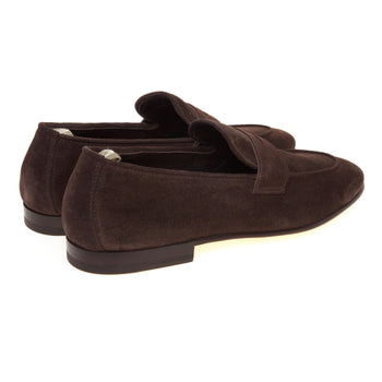 Mocassino penny Officine Creative Oliver in camoscio con suola in cuoio - 3