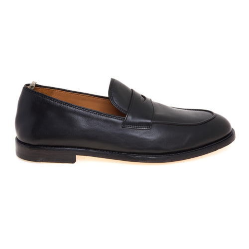 Mocassino penny Officine Creative Opera in nappa con suola in cuoio