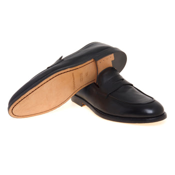 Mocassino penny Officine Creative Opera in nappa con suola in cuoio - 4